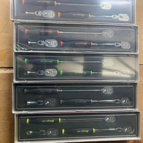 Snap-On 3pc Drive Soft Grip Ratchet Essential Set PRO-FI