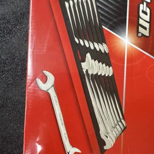 Snap On Tools SVSSAE01FBR 14pc SAE Four-Way Angle Head Open-End Wrench Set