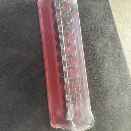 SNAP ON TOOLS 212EFTAY 12 Pc Combination Drive SAE Hex Driver Bit Socket Set