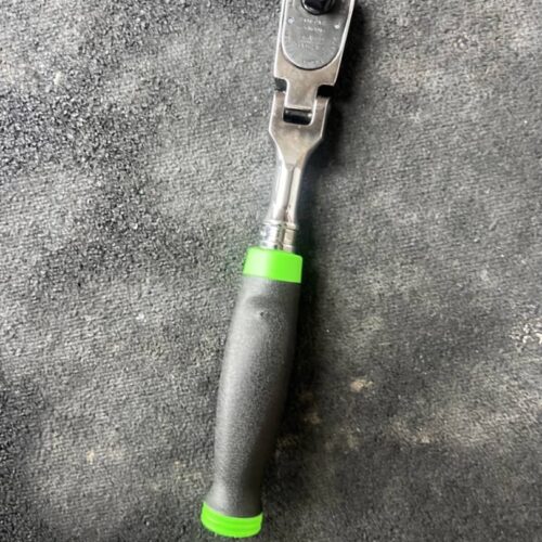 Snap-on Tools NEW Green3/8″ Drive Cynergy Hard Grip Flex Ratchet FHFD100g