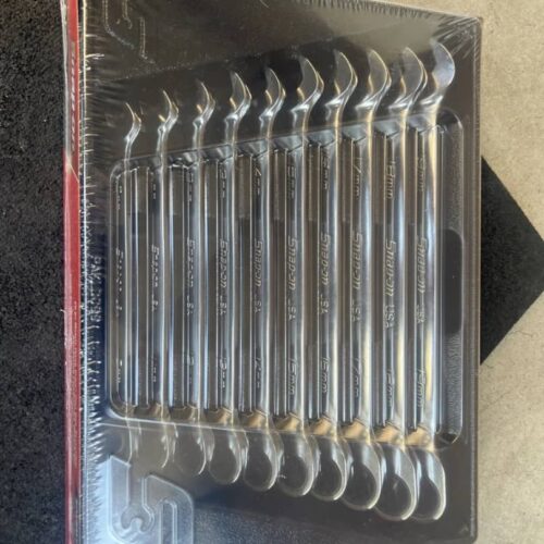 Snap-on NEW 10pc METRIC Non-Reverse Ratcheting Combo Wrench Set SOXRM710A
